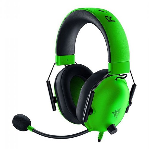 אוזניות גיימינג Razer Blackshark V2 X ירוקות
