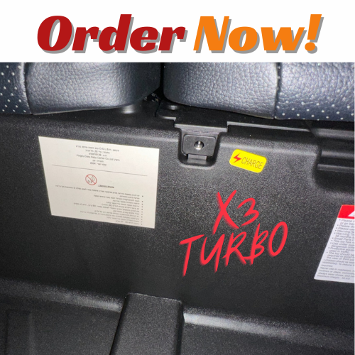 X3 TURBO 24V NEW שקע טעינה 