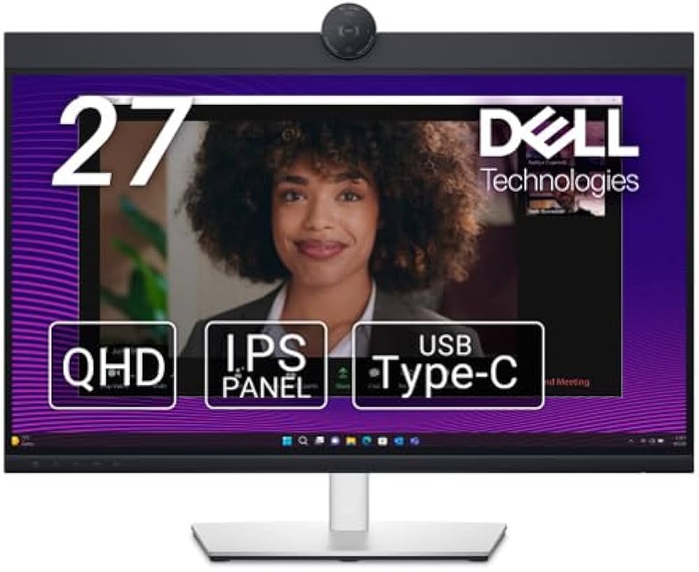 מסך מחשב Dell 27 Video Conferencing Monitor P2724DEB