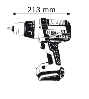 מברגה/מקדחה BOSCH GSR 18VE-LI ROBUST 
