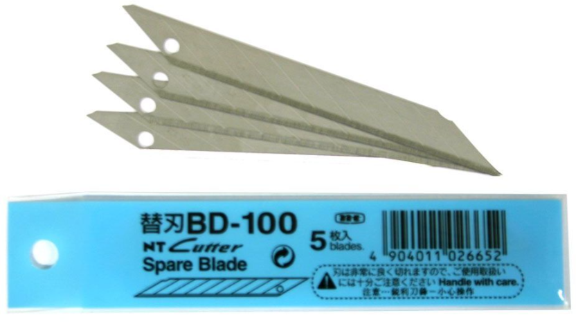להב זוית 30 מעלות לסכין מקצועית NT Cutter BD100