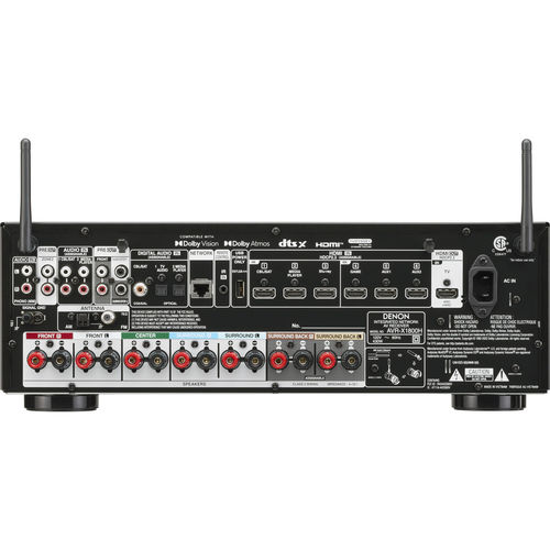 רסיבר קולנוע ביתי מבית Denon דגם AVR-X1800H 