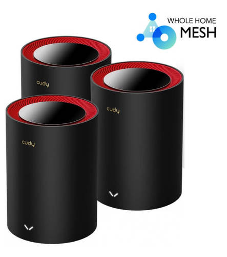 מגדיל טווח Cudy AX3000 M3000 Home Mesh (3 יחידות)