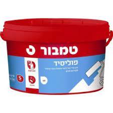 צבע פוליסיד לבן 5ל טמבור