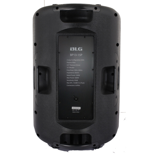 רמקול פאסיבי BLG Audio BP13-15 800W “15