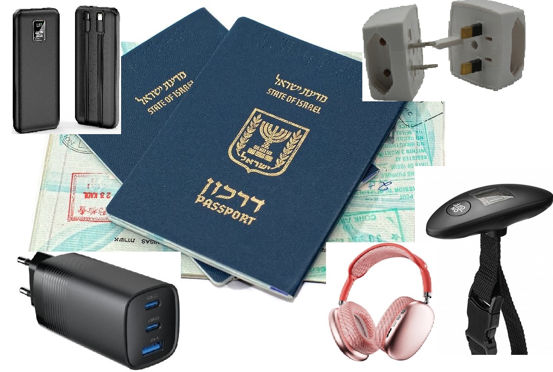 ציוד חיוני לתייר הישראלי בחו"ל – מה חשוב לקחת?