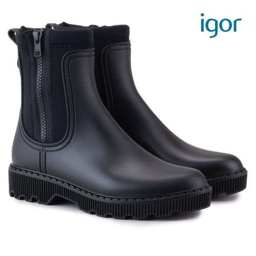 IGOR SOHO מגפי נשים שחורות מידות 36-41
