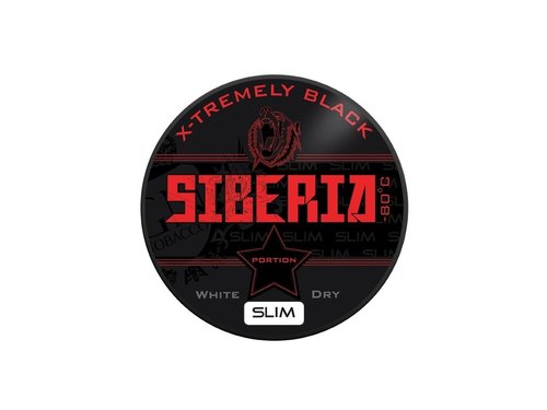 סיבריה שחור דק | Siberia Black White Dry Slim