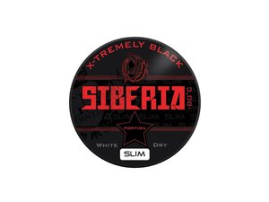 סיבריה שחור דק | Siberia Black White Dry Slim