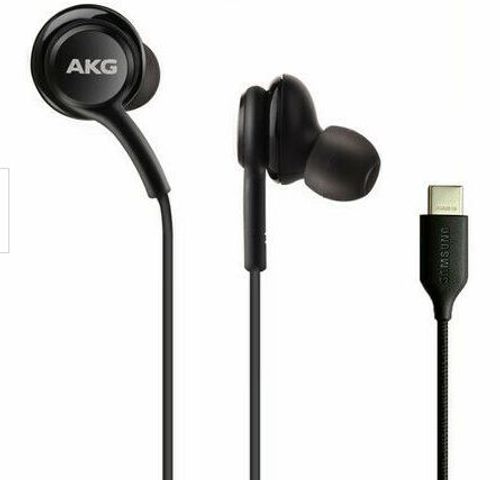 אוזניות חוטיות מתאימות לטלפונים עם יציאת AKG HARMAN C025097009 HeadPhones USB-Type-C