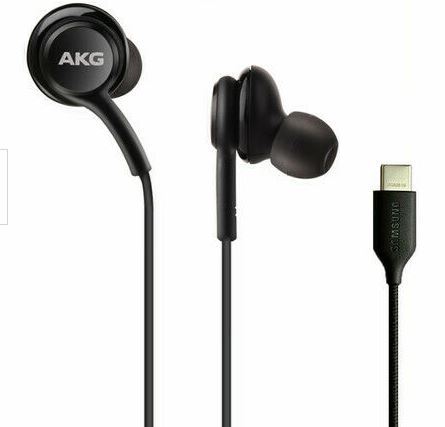 אוזניות חוטיות מתאימות לטלפונים עם יציאת AKG HARMAN C025097009 HeadPhones USB-Type-C