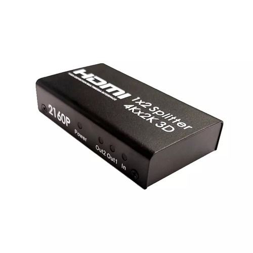 מפצל מסכים 1 ל2 ( אותה תצוגה ב2 מסכים ) GOLD TOUCH 4K HDMI-4K-S2
