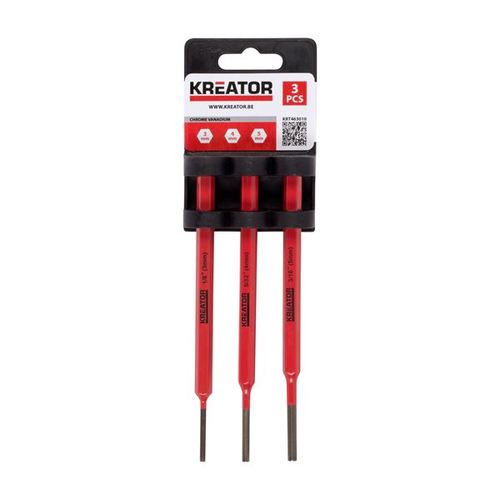 סט מנקבים 3 חלקים KRT463010 Varo kreator