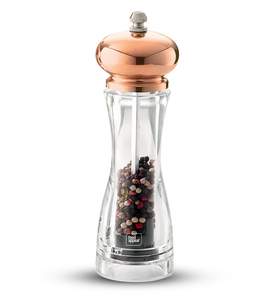 מטחנת מלח\פלפל אקרילית ראש ROSE GOLD FOOD APPEAL פוד אפל