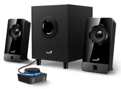 רמקולים למחשב Genius SW-2.1 300X צבע שחור