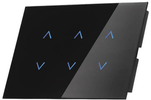 מתג חכם לתריסים 3 מפסקים לבן