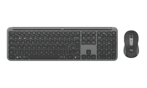 סט מקלדת + עכבר אלחוטיים MK950 Graphite Logitech לוג'יטק