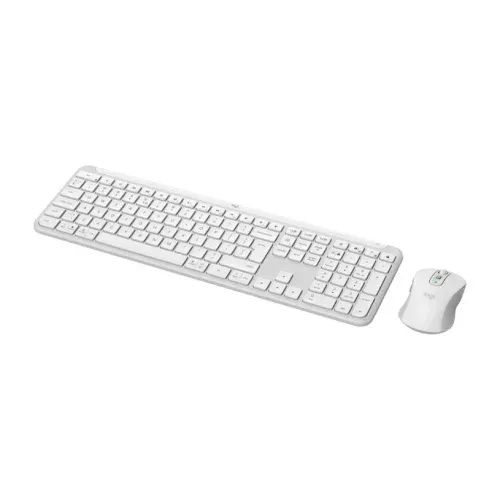 סט מקלדת + עכבר אלחוטיים MK950 Off White Logitech לוג'יטק
