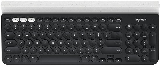 מקלדת אלחוטית Logitech Bluetooth K780 920-008042 Multi Device Quiet Desktop לוג