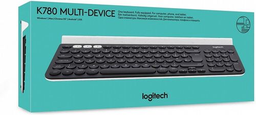 מקלדת אלחוטית Logitech Bluetooth K780 920-008042 Multi Device Quiet Desktop לוג'יטק - יבואן רשמי