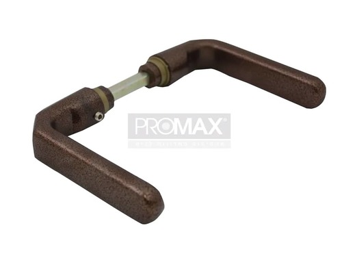 ידית לדלת ביטחון מתכת בבליסטר צבע חום PROMAX