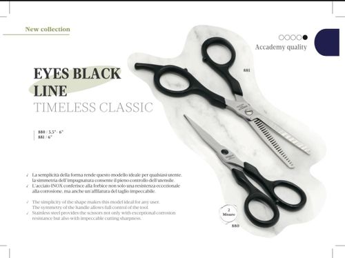 מספריי תספורת HENBOR EYES BLACK LINE 880/5.5