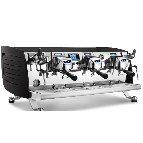 מכונת אספרסו מקצועית 3 ראשים שחור/לבן - Victoria Arduino Black Eagle Volumetric 3GR