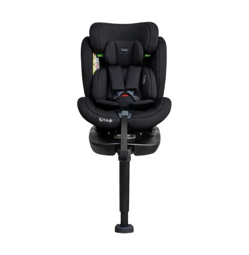 מושב ג'ובאני מסתובב 360 עם רגלית מבית EASY BABY –שחור 