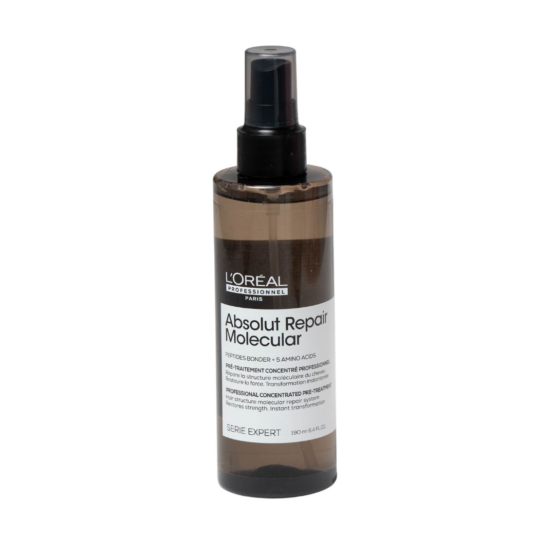 טיפול טרום חפיפה לשיקום השיער ABSOLUT REPAIR MOLECULAR לוריאל 190 מ"ל 