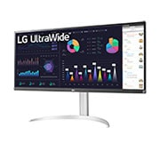 מסך ''34 UltraWide® Full HD IPS 100Hz עם ™USB Type-C תומך ™HDR400 / FreeSync ביחס 21:9﻿ LG