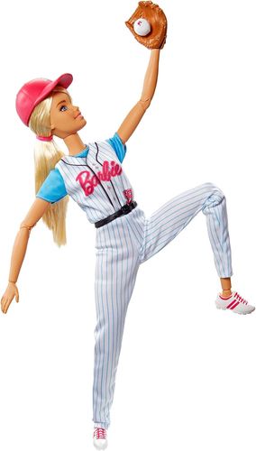 ברבי שחקנית בייסבול FRL98 BARBIE