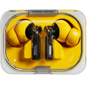 אוזניות אלחוטיות צבע צהוב Nothing Ear (a)
