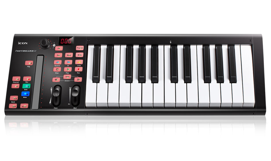 מקלדת שליטה חכמה 25 קלידים iCON iKEYBOARD 3X