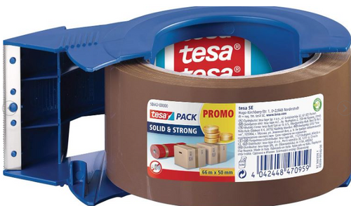  מכשיר TESA קומפקטי לאריזת קרטונים יי2 + גליל מתנה