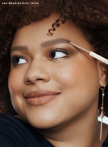 עיפרון גבות - Brow pencil&gel(rich taupe)