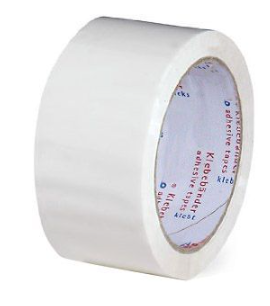 סרט PVC לבן 2" אורך 60 מטר