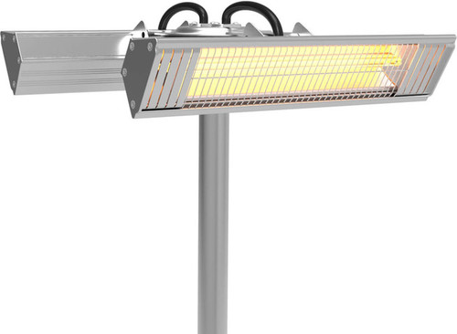 תנור עמוד אינפרא אדום כפול IP65 3000W
