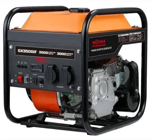 גנרטור בנזין חד פאזי 3000W דגם GX3500IF יצרן NOVAX