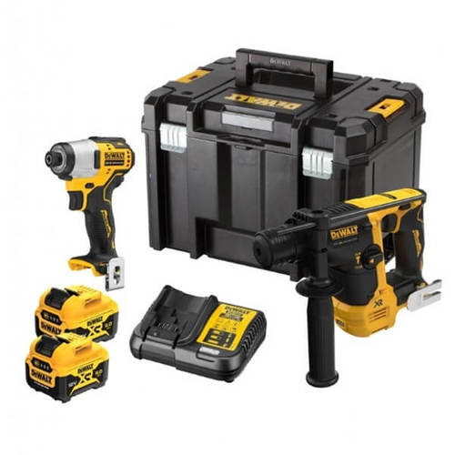 סט מברגת אימפקט ופטישון 12V דגם DCK2104P2T