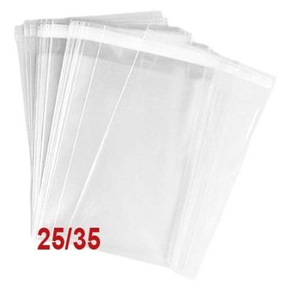  100 שקיות צלופן 25/35 ס"מ