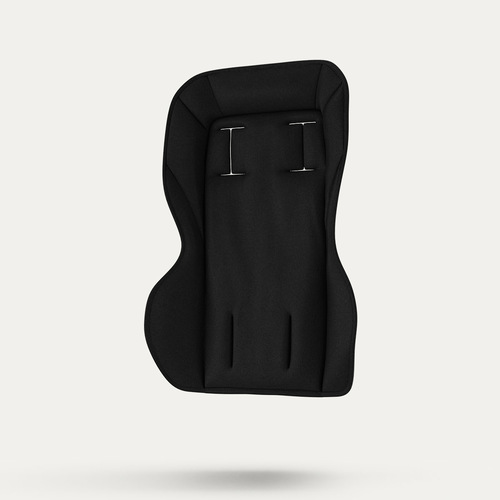 עגלת תינוק אירון Aeron צבע שחור ידית חומה Black