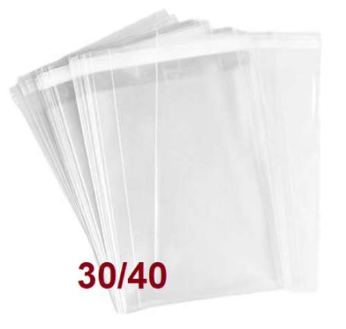  100 שקיות צלופן 30/40 סיימ