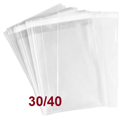 100 שקיות צלופן 30/40 סיימ