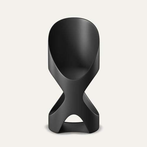 עגלת תינוק אירון Aeron צבע שחור ידית חומה Black