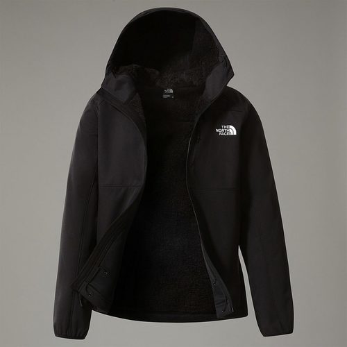 מעיל סופטשל עם כובע גברים QUEST HOODED SOFTSHELL - TNF