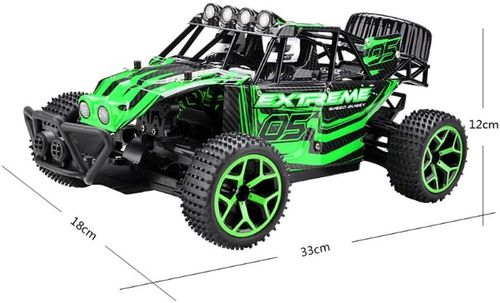 מכונית באגי 4X4 עם שלט רחוק וסוללה נטענת (מגוון צבעים)