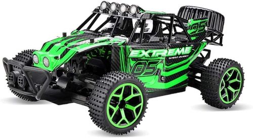 מכונית באגי 4X4 עם שלט רחוק וסוללה נטענת (מגוון צבעים)