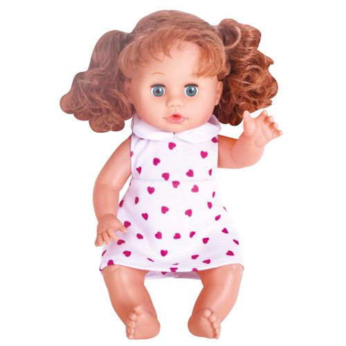 בובה מדברת שותה ועושה פיפי Drink & Wet Baby Doll With Sounds