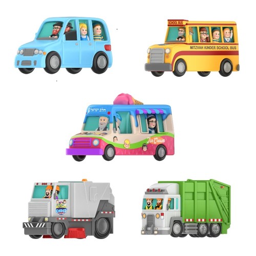 מצוה קינדער - מארז מכוניות + שטיח כבישים