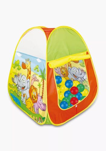 אוהל כדורים חיות + 100 כדורים 
